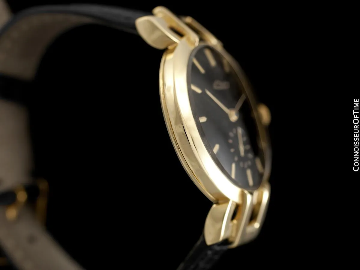 1951 Jaeger-LeCoultre Vintage Mens Watch, Extremely Rare Model, 18K Gold - The Hale