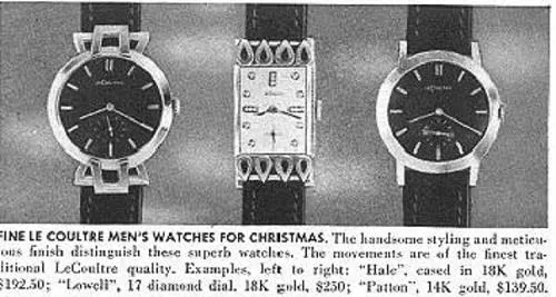 1951 Jaeger-LeCoultre Vintage Mens Watch, Extremely Rare Model, 18K Gold - The Hale