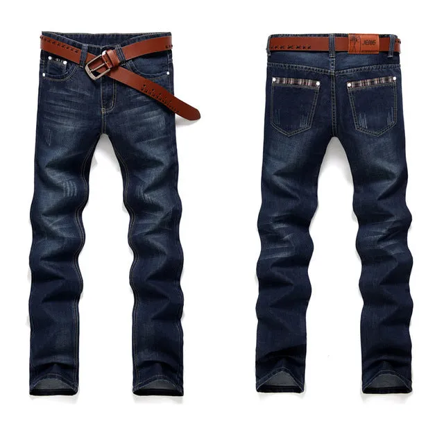2018 Fashion cholyl Straight Mens Biker Jeans