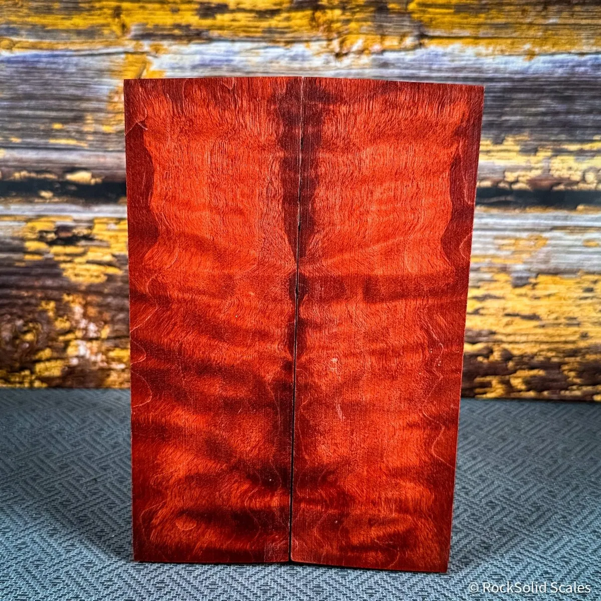 #2477 - RedRum Quilted Maple