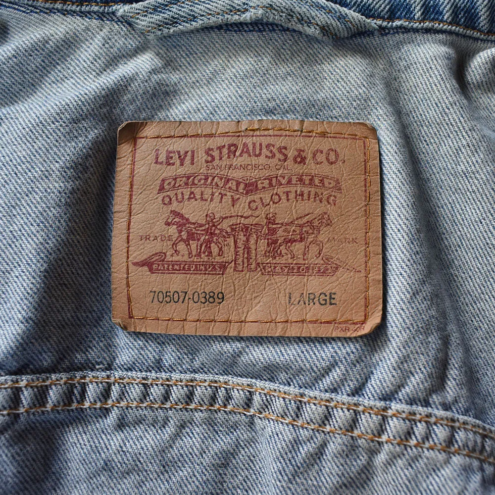 90’s Levi's 70507-0389 デニムジャケット USA製 231209