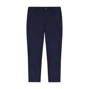 Alex Boys Flat Front Pant Navy Corduroy