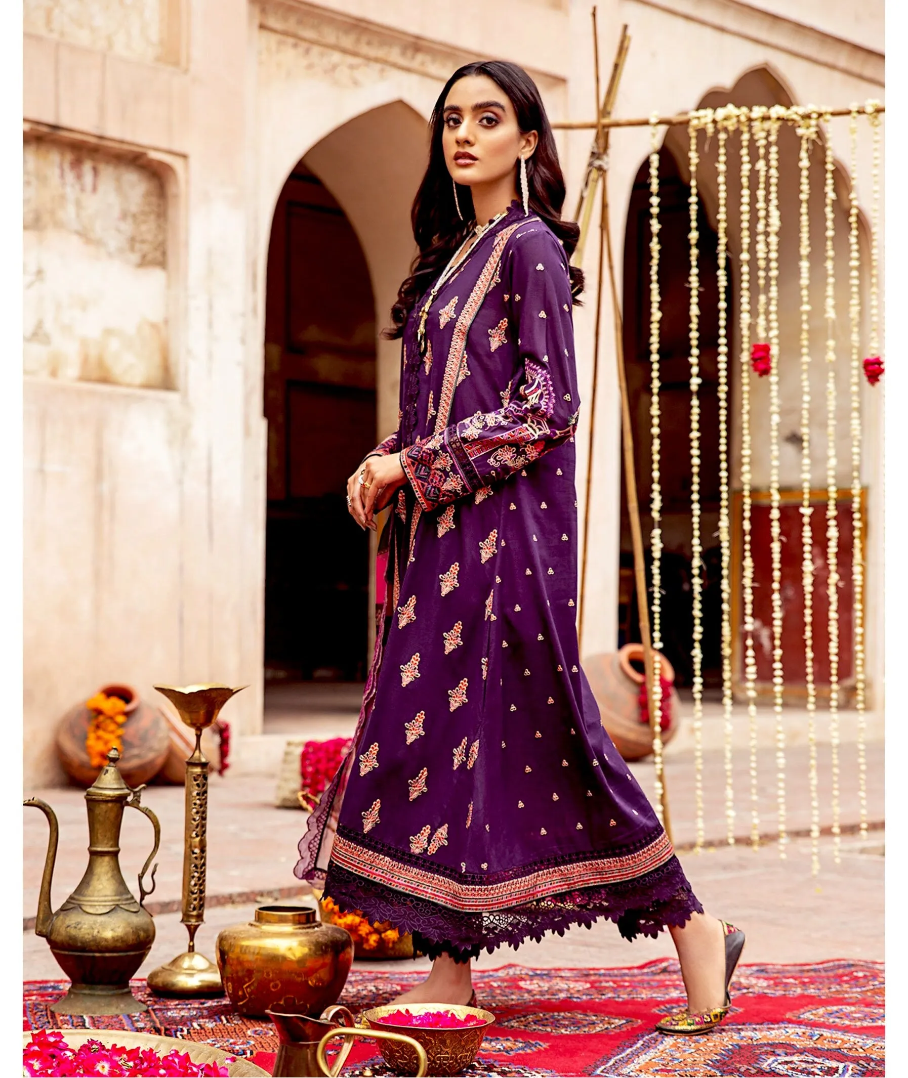 Andaaz Lawn Collection by Zarif – MUSHQ