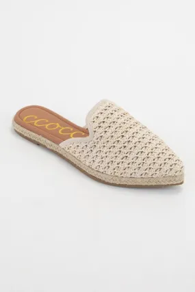 Annabelle Raffia Mule