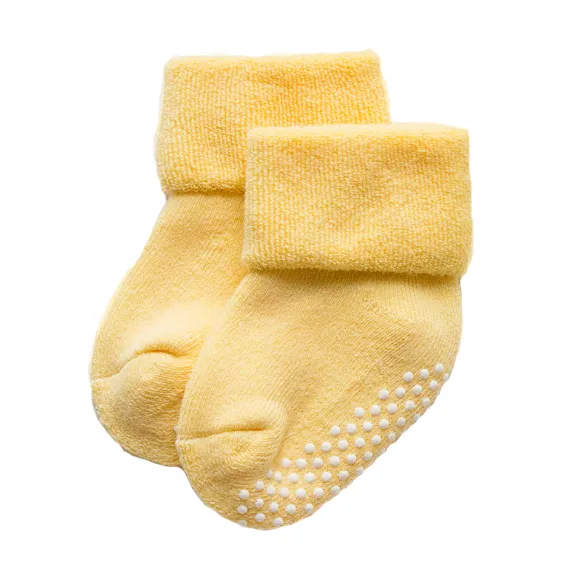 Anti Slip Socks Combo for Newborn (0-12 months, 6 pairs )