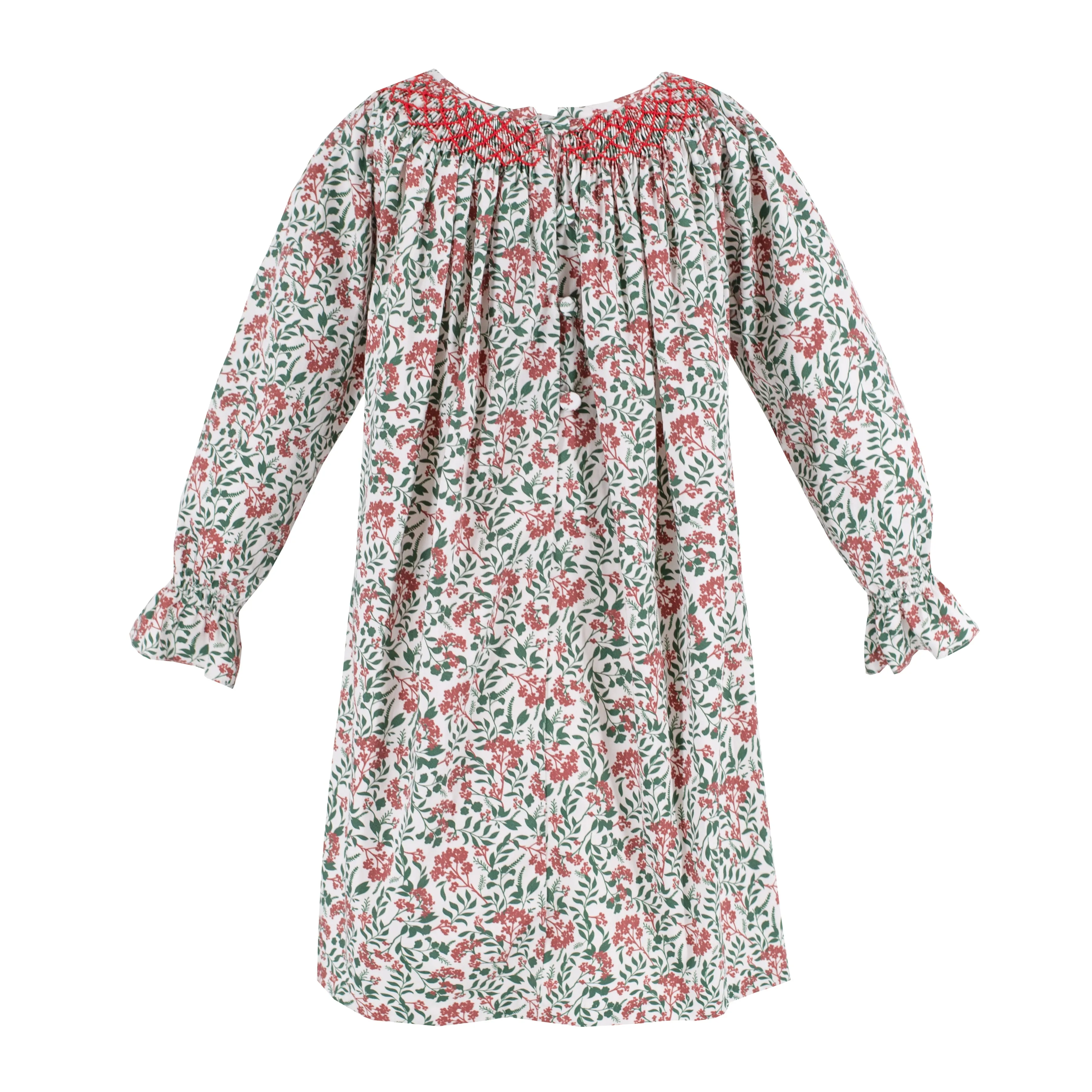 Aspen Girl Dress - Holly Berry