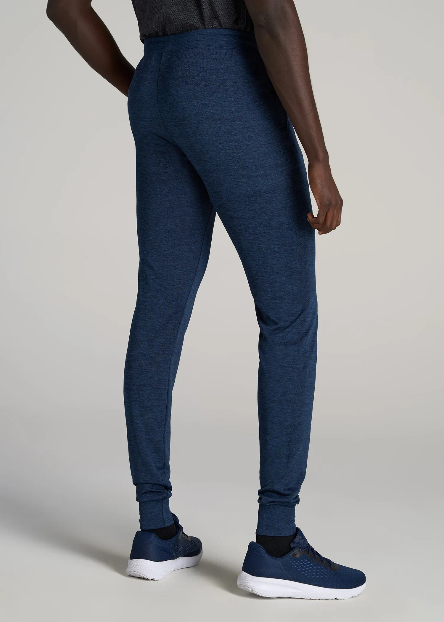 A.T. Performance Engineered Joggers for Tall Men in Navy Mix