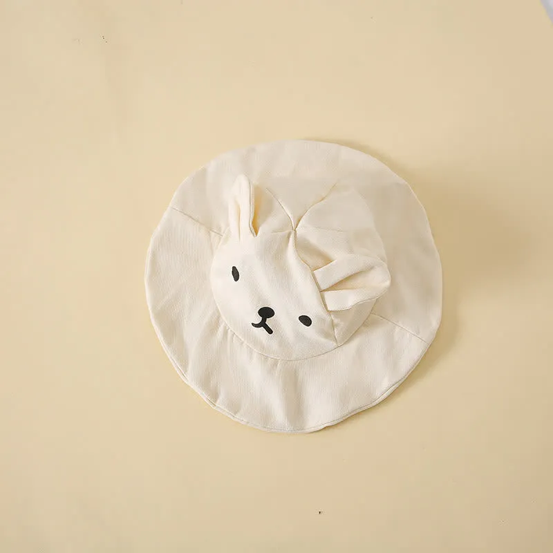 Baby Embroidered Bear Overall with Hat