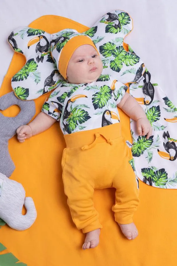 Bamar Nicol Cotton trousers boy orange TUKAN