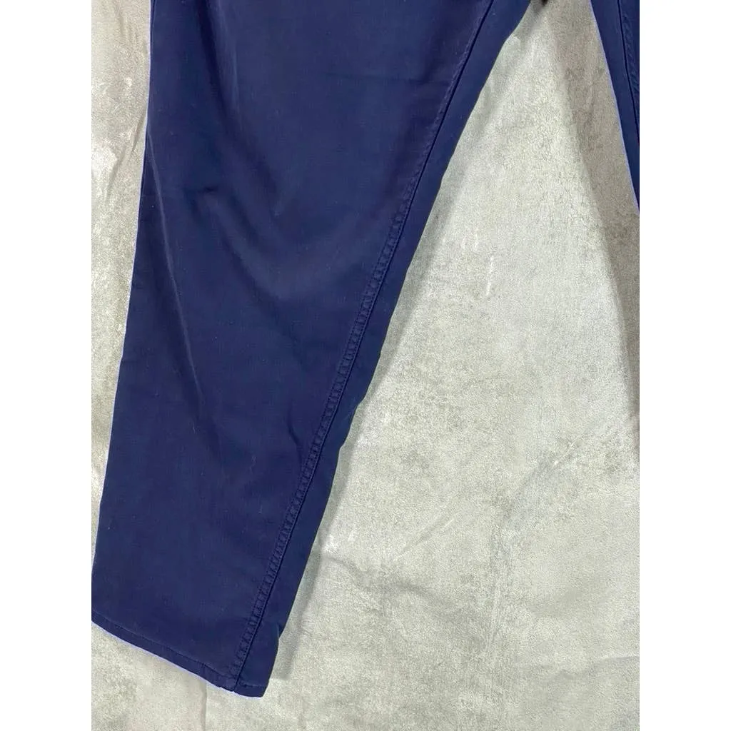 BANANA REPUBLIC Men's Navy Slim-Fit Chino Pants SZ 36X30