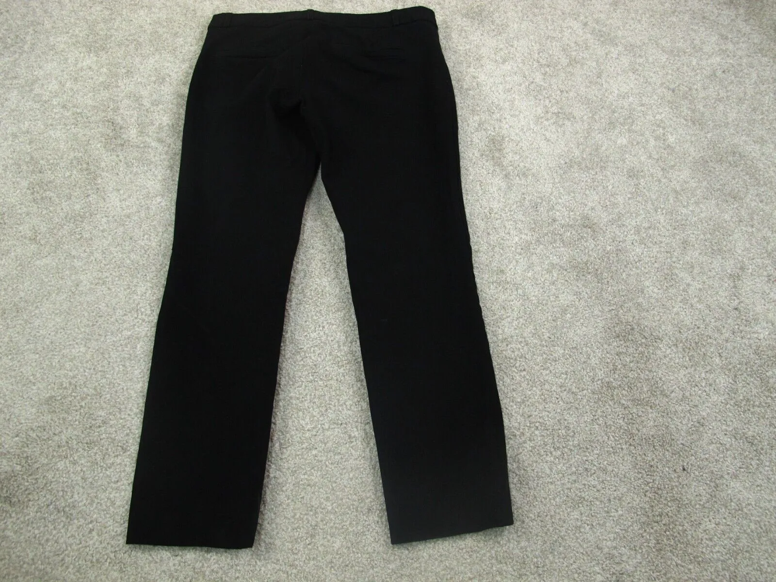 Banana Republic Women Pants Chino Pant Skinny Leg Pockets Mid Rise Black Size 4