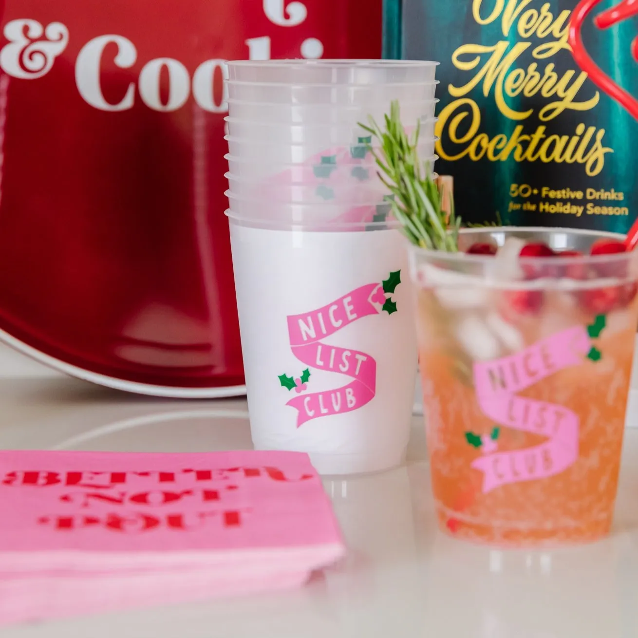 BETTER NOT POUT BEVERAGE NAPKINS
