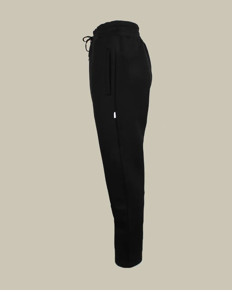 Black Jersey Joggers