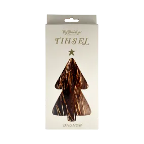 Bronze Gold Lametta Tinsel