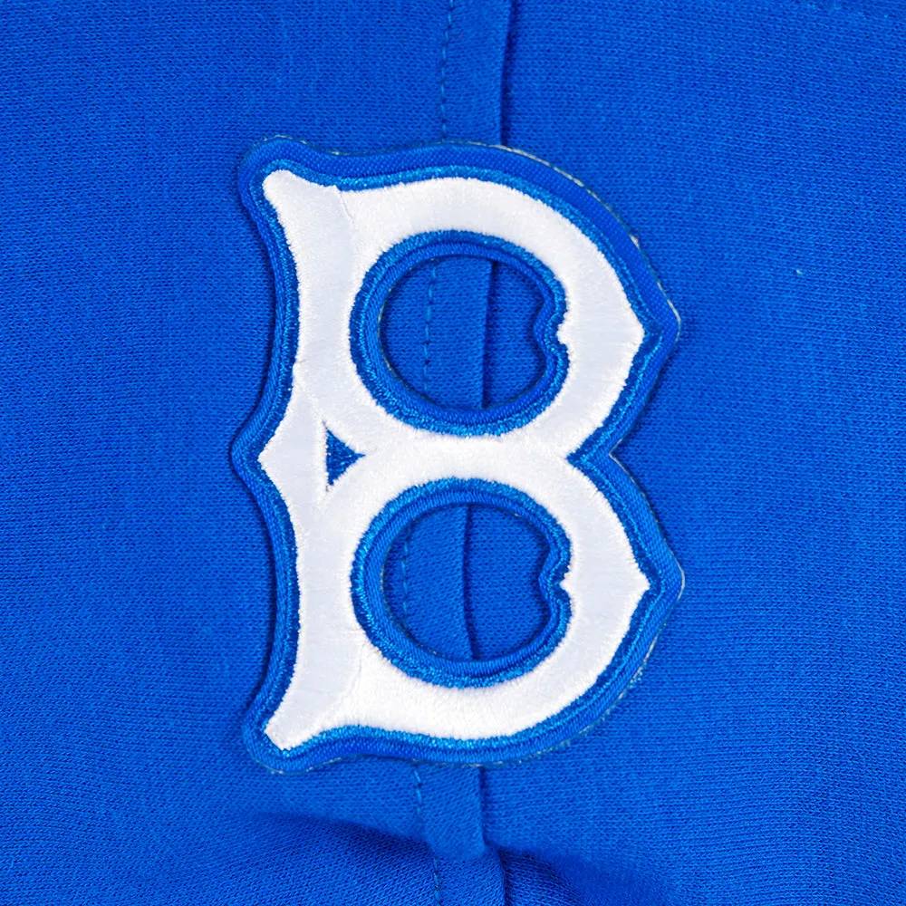BROOKLYN DODGERS RETRO CLASSIC TODDLER GIRLS RIB FLC PO HOODIE (ROYAL BLUE)