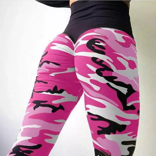 Camouflage Slim Leggings