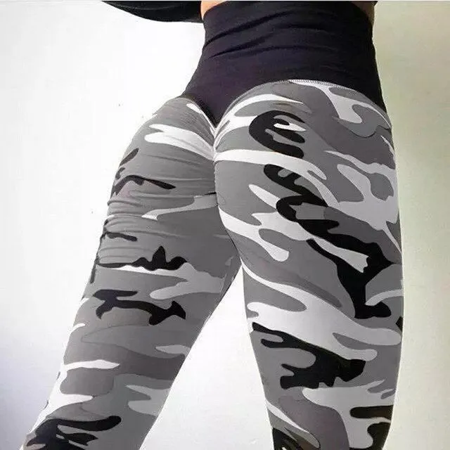 Camouflage Slim Leggings