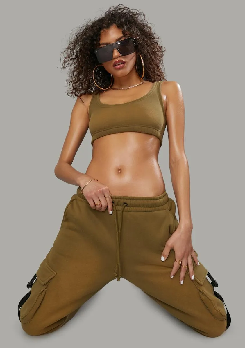 Category Is Fierce Cargo Joggers Set