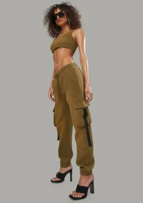 Category Is Fierce Cargo Joggers Set