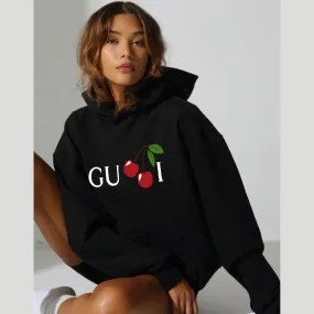 Cherry Hooded Sweatshirt