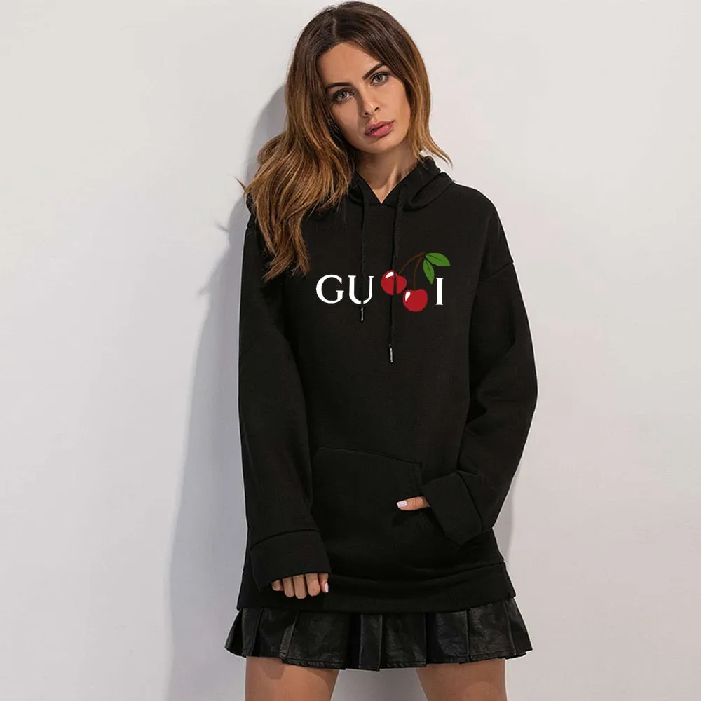 Cherry Hooded Sweatshirt