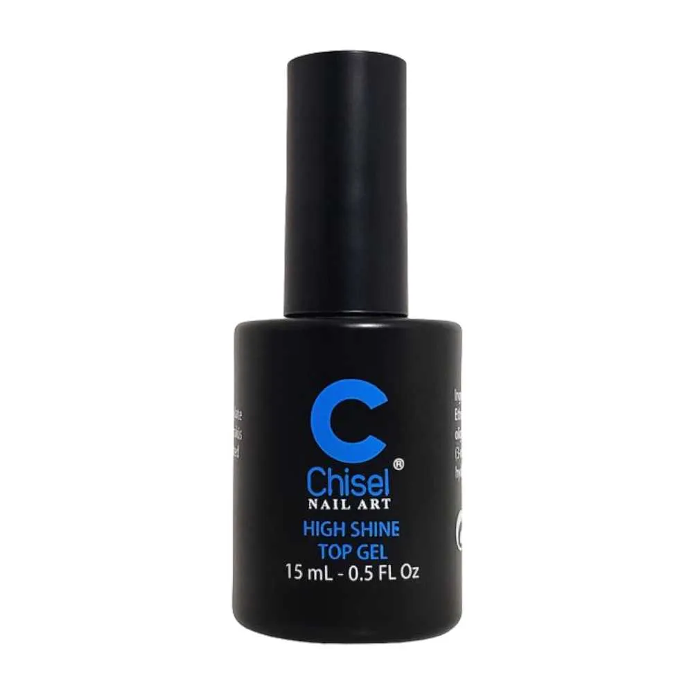 Chisel Gel Top Coat - High Shine 0.5oz