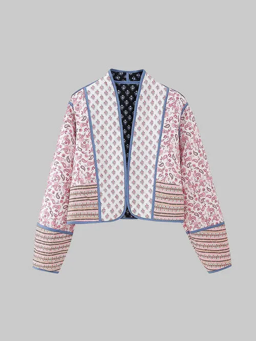 Chloe Quilted Reversible Coat