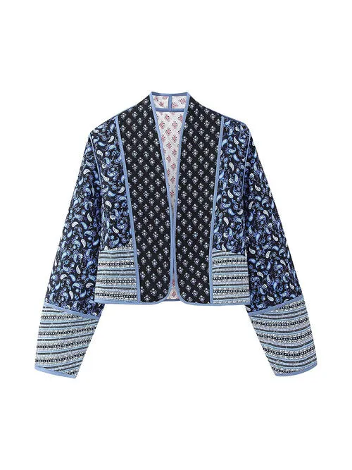 Chloe Quilted Reversible Coat