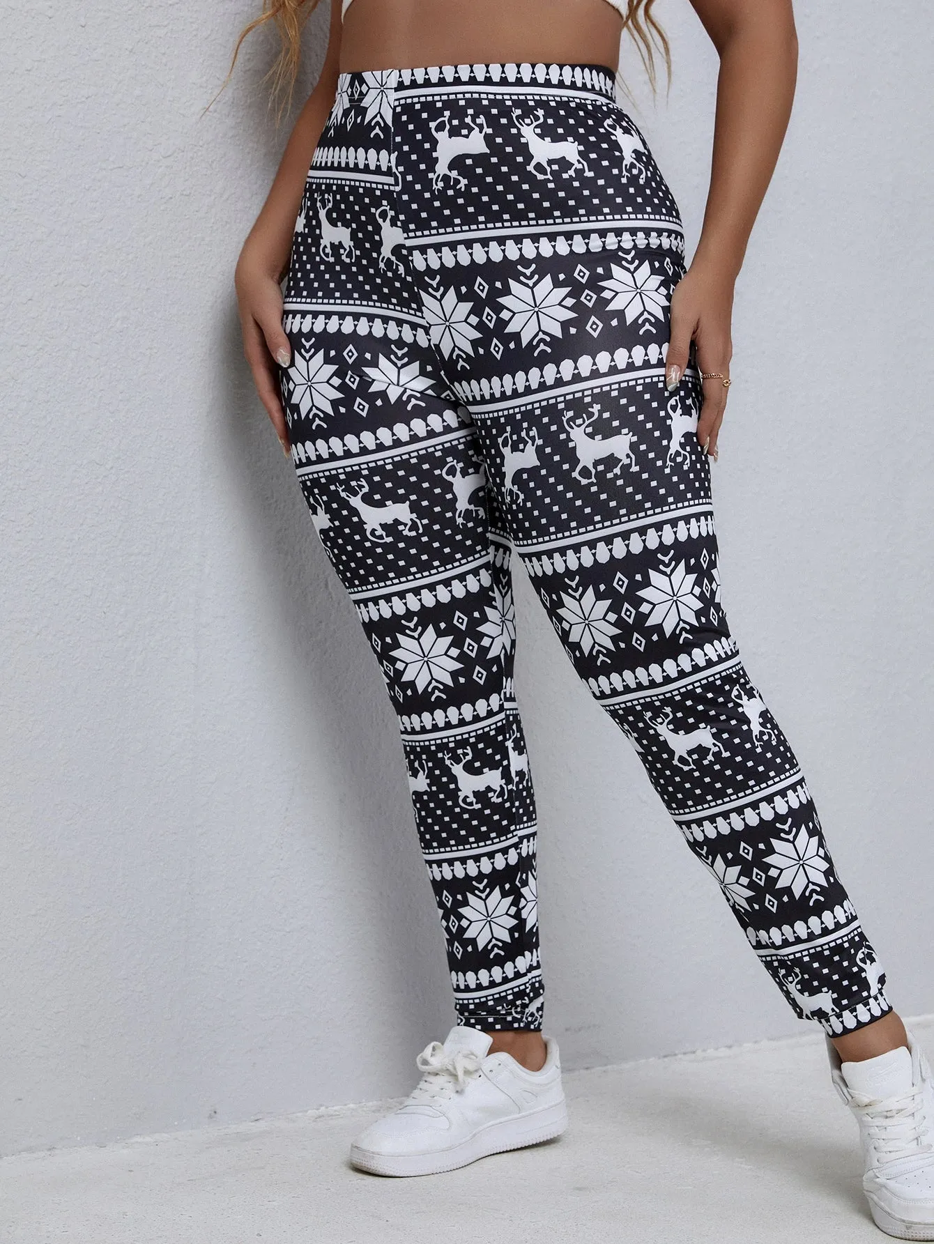 Christmas Long Plus Size Leggings