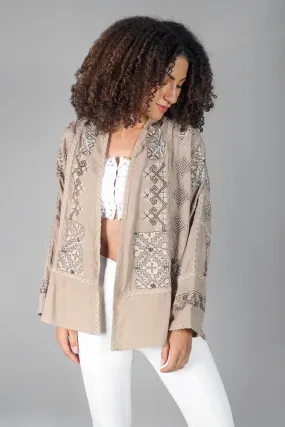 Cintia Embroidered Kimono/Shrug