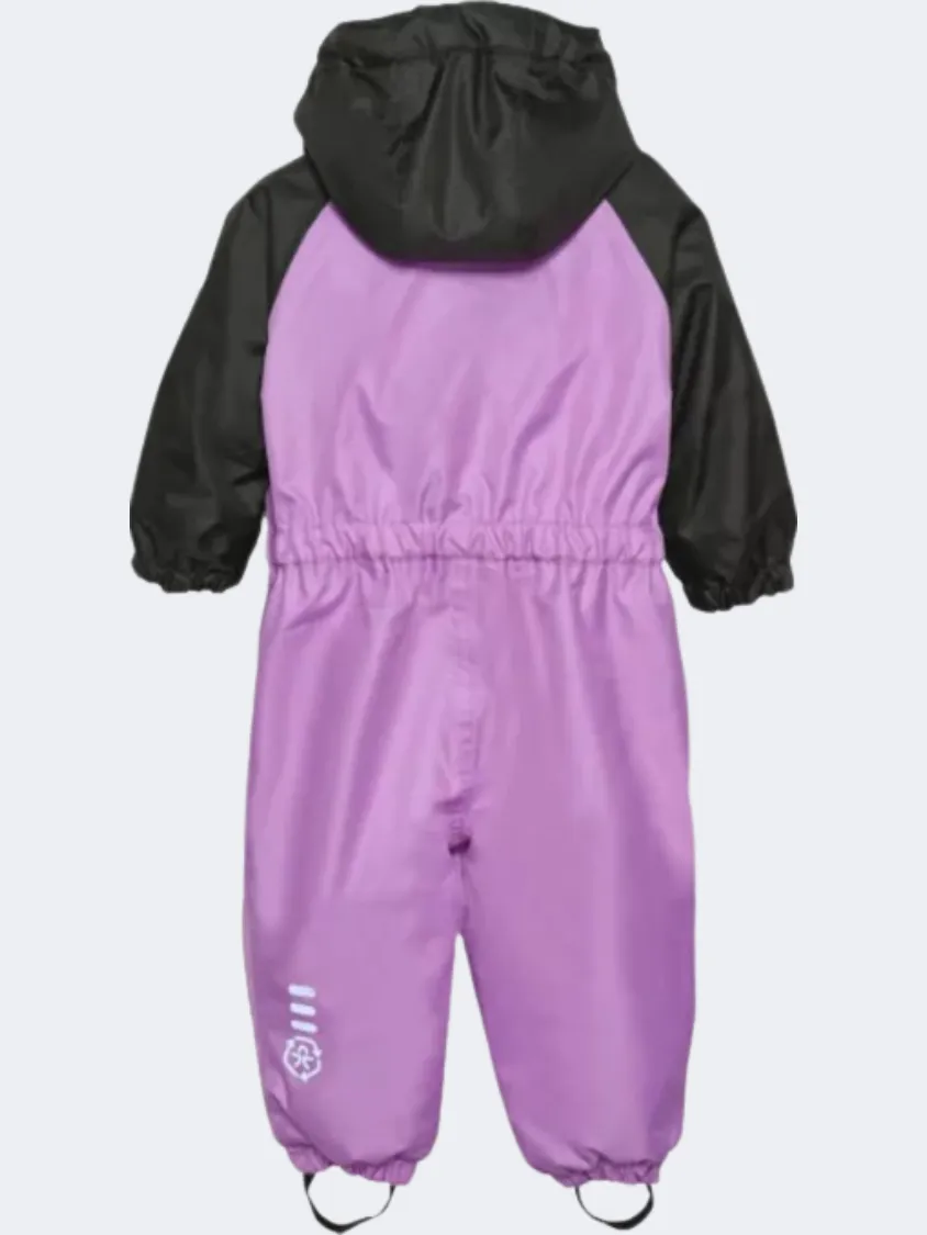 Color Kids  Little-Girls Skiing Overall Purple Tulle