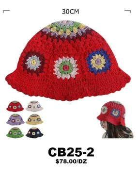 CROCHET KNIT HAT #CB25-2