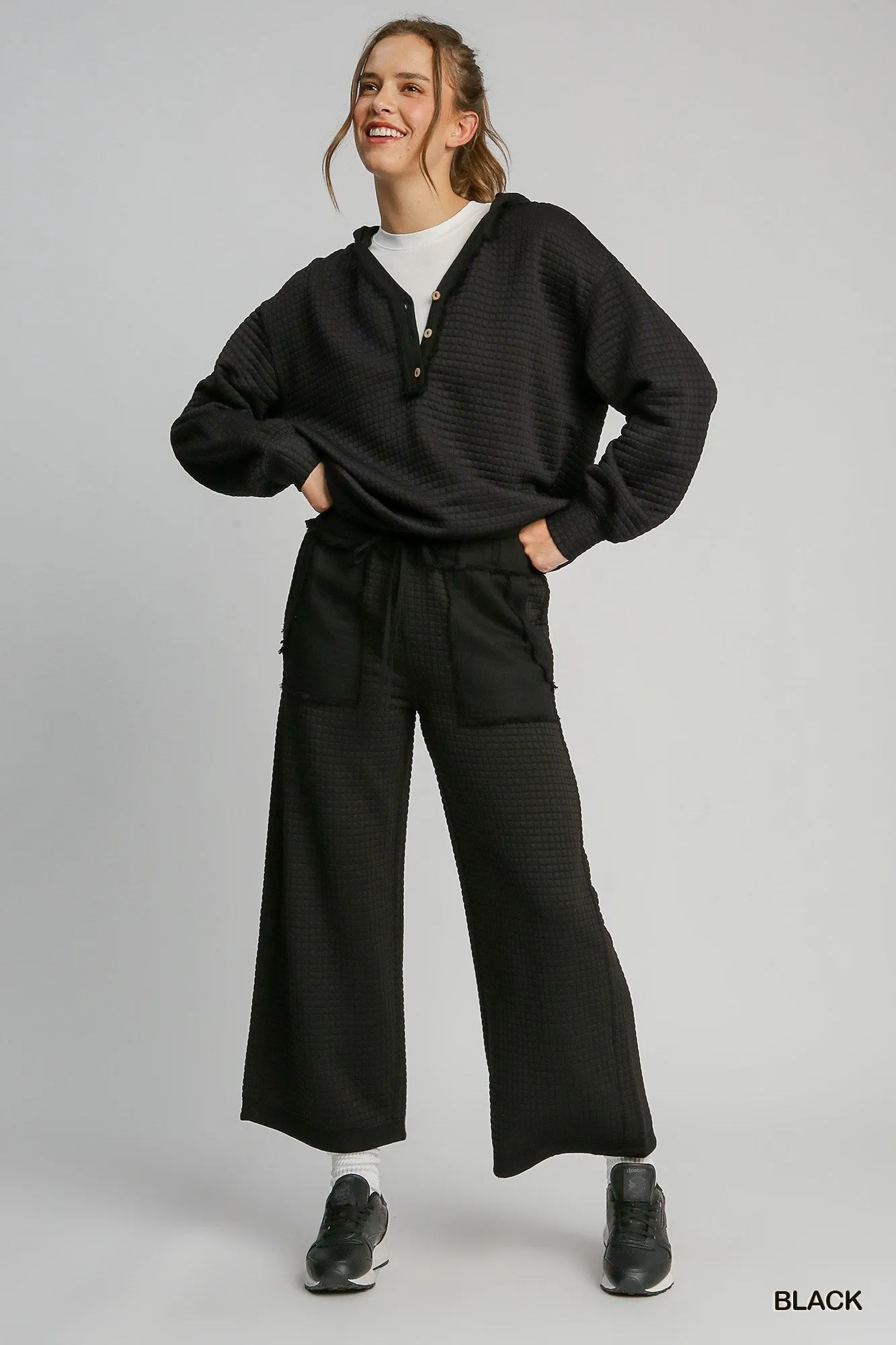 Deandre Quilted Long Sleeve Top