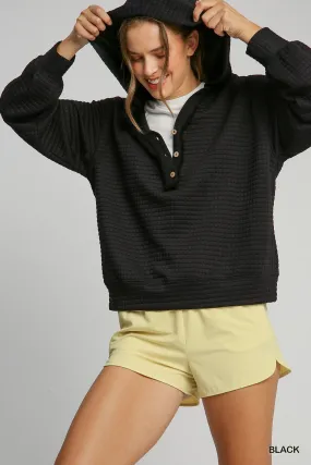 Deandre Quilted Long Sleeve Top