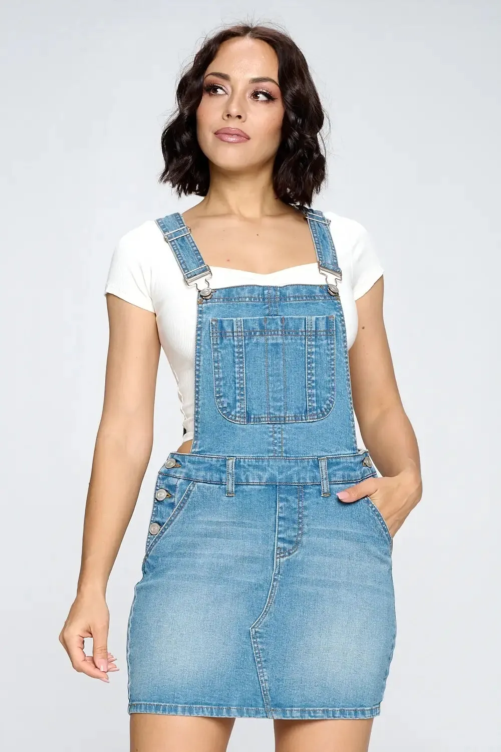 Denim Short Overall.