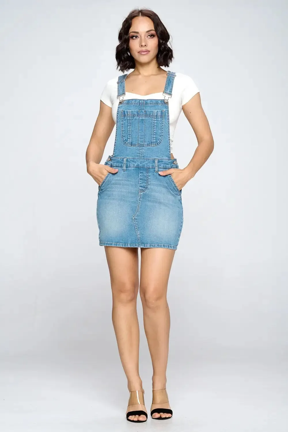 Denim Short Overall.