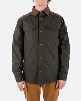 Dogwood Quilted Jacket in Forest Green by Jetty