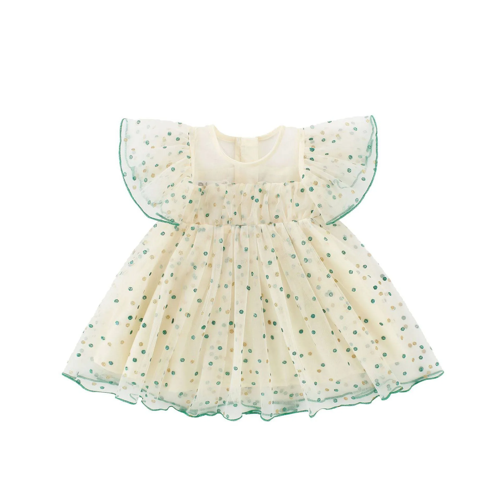 Dotted  Dresses Overall
