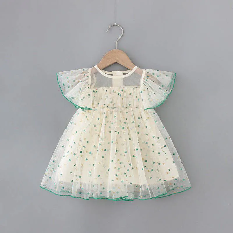 Dotted  Dresses Overall