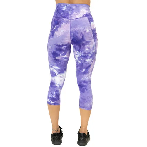 Dye Hard Leggings | Purple