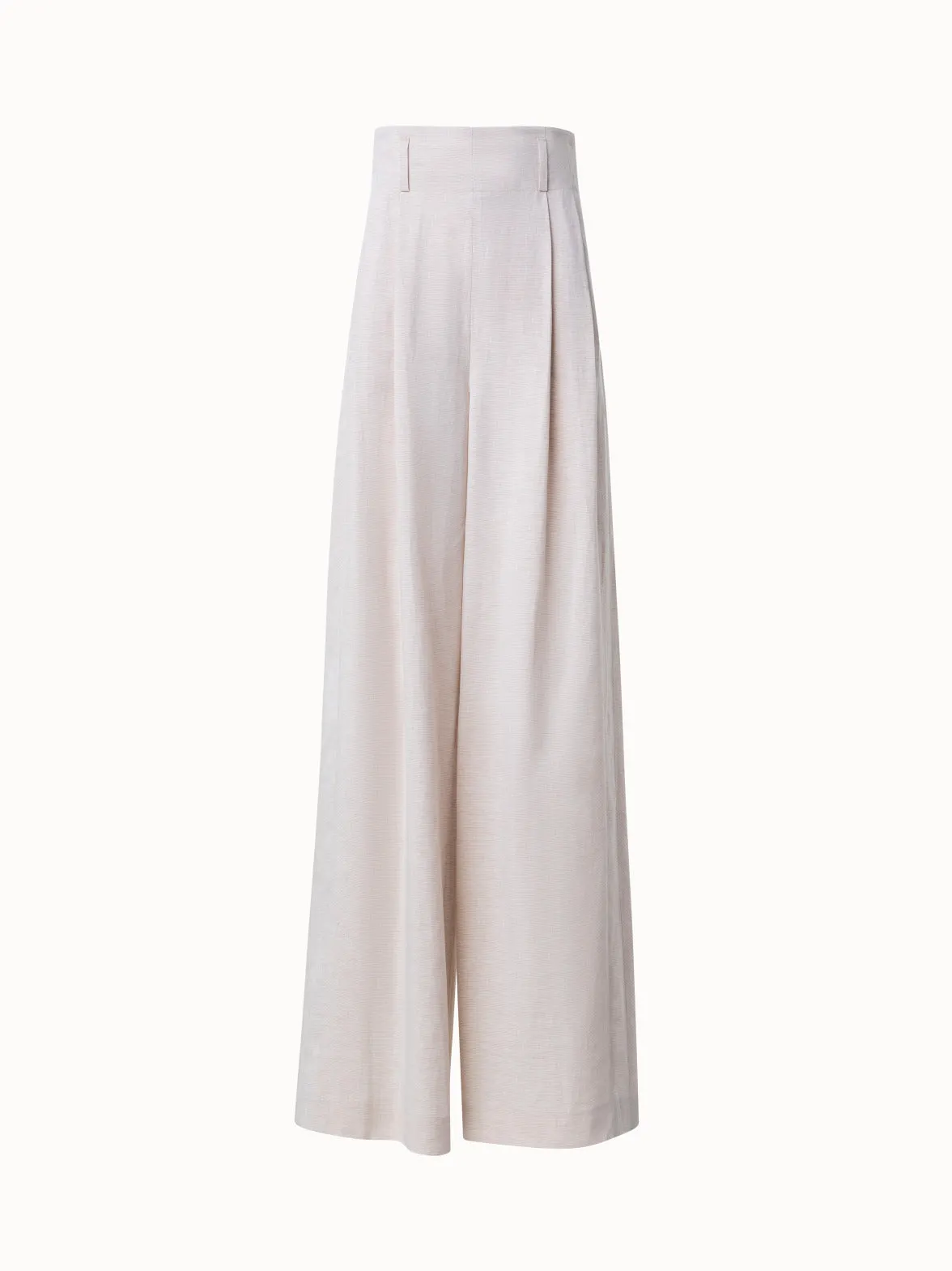 Extra Wide Linen Stretch Pants
