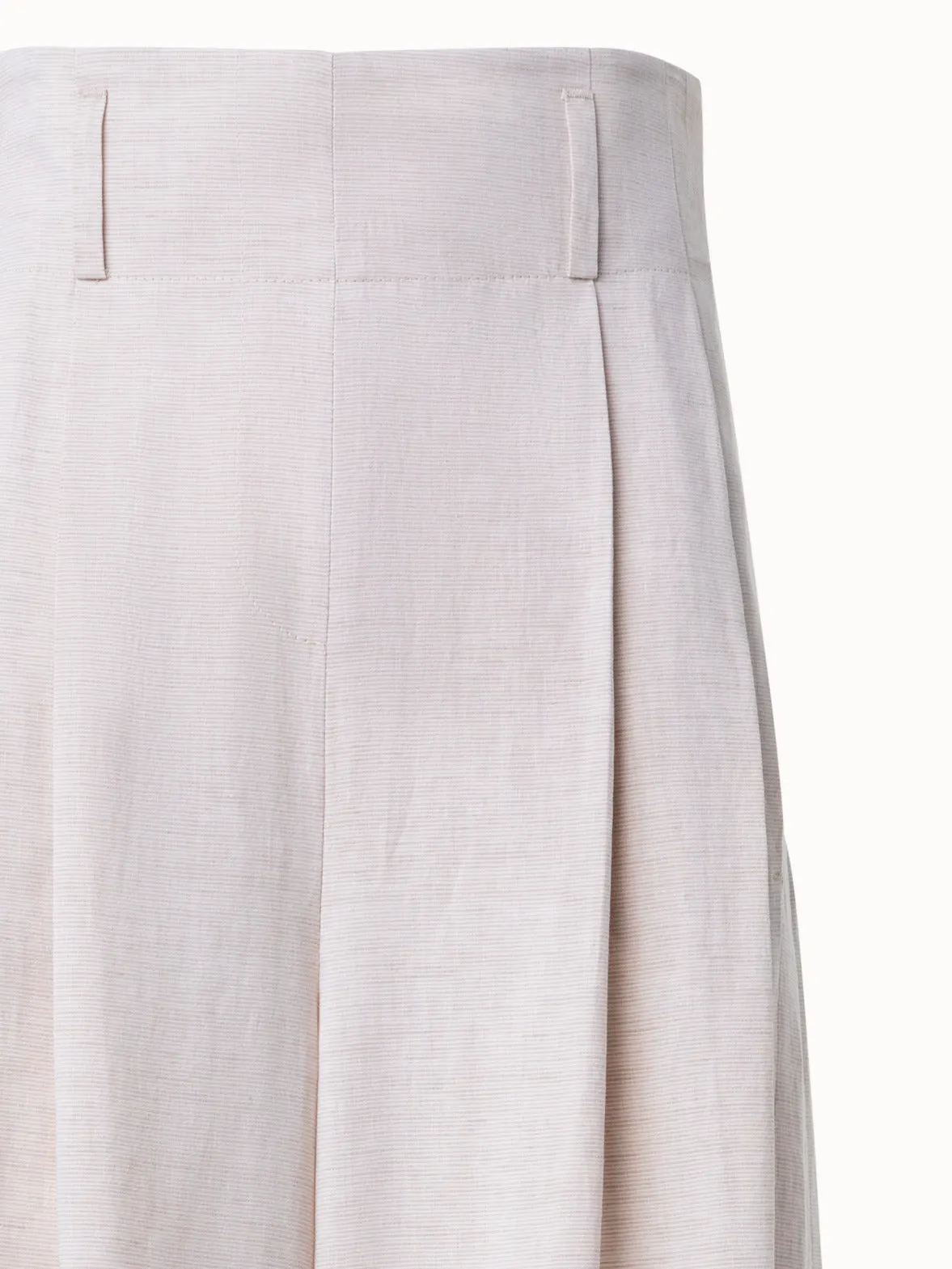 Extra Wide Linen Stretch Pants
