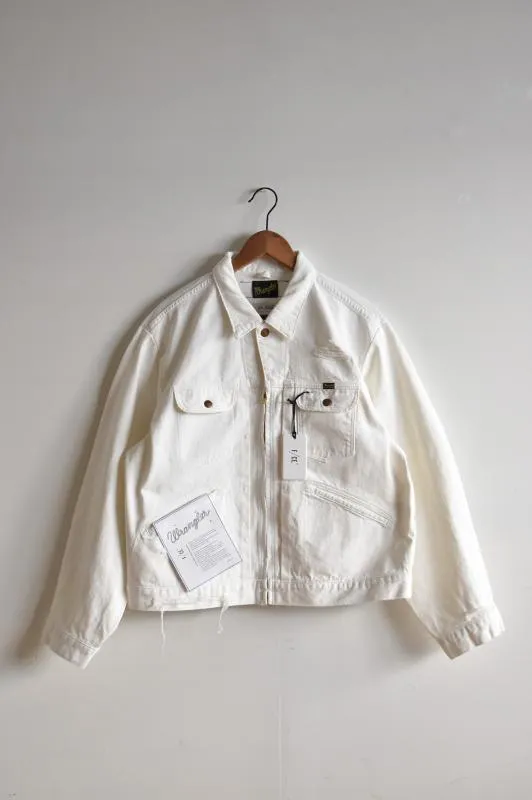 「F/CE.」wrangler rebuilding denim jacket -white-