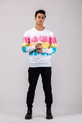 Firangi Yarn Super Soft Cotton Tie&Dye Ombre Sweatshirt