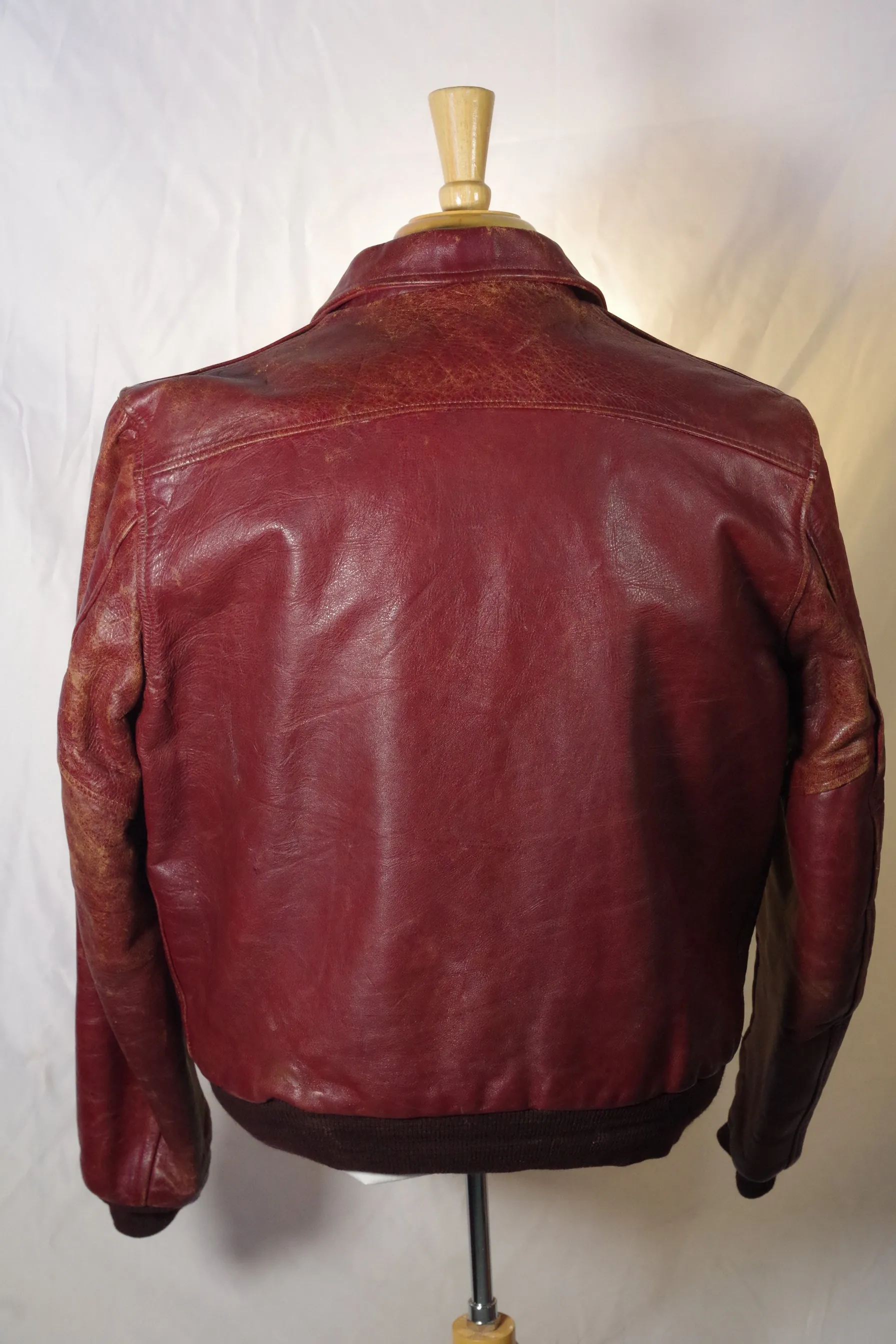 Flightmaster By Grais Genuine Horsehide Jacket - Size 42 (Large)