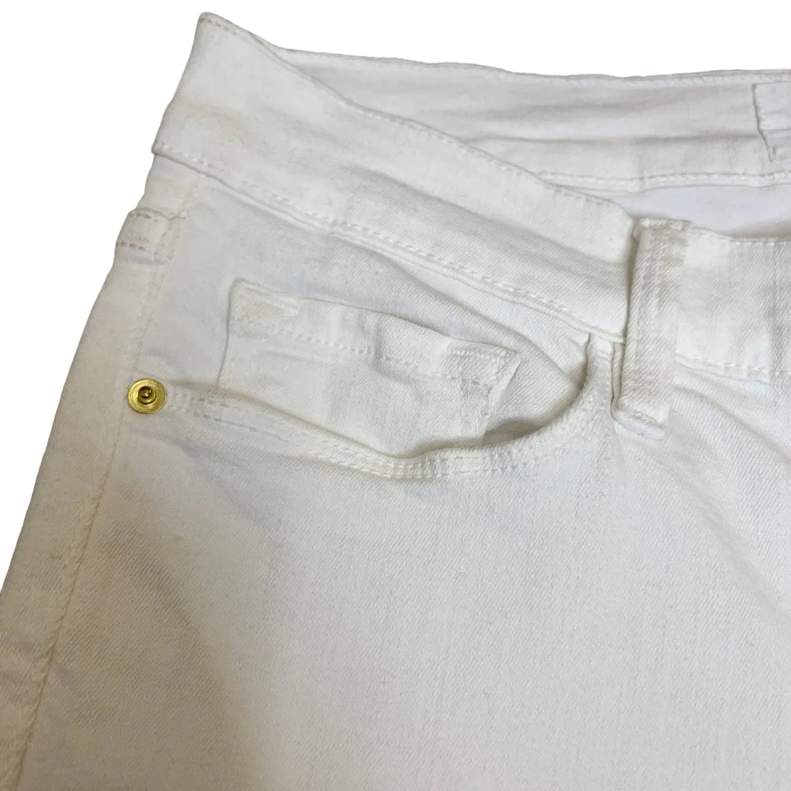 FRAME Denim White Skinny Jean Size 29