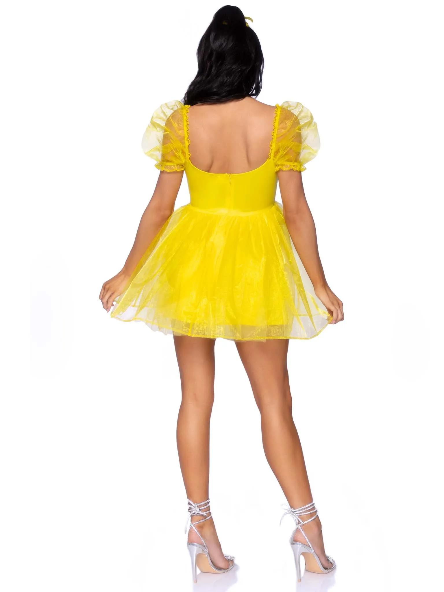 Frosted Organza Babydoll Dress