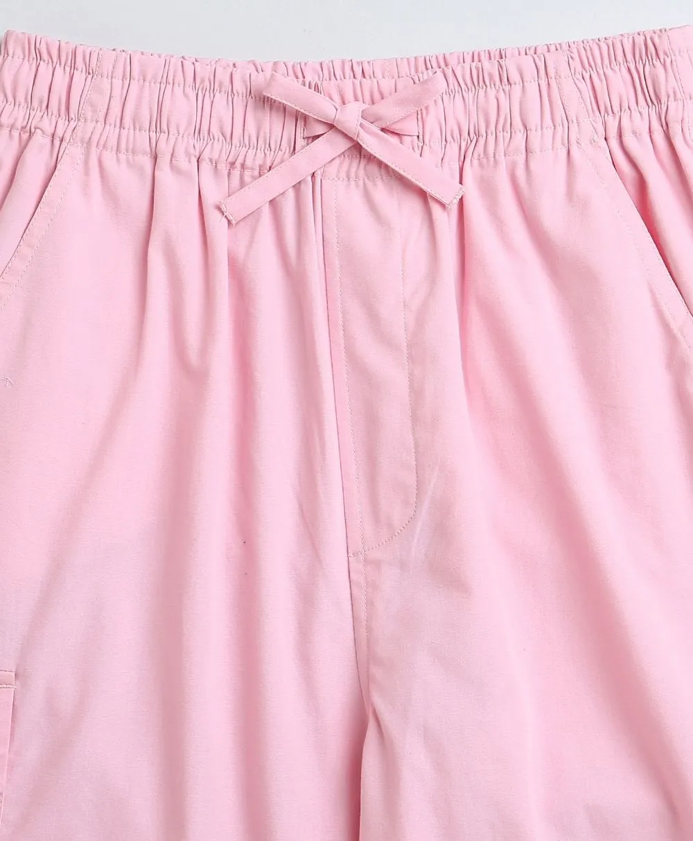 Girls Baby Pink cargo pants.