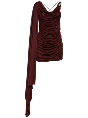 Giuseppe Di Morabito   Draped viscose jersey mini dress 
