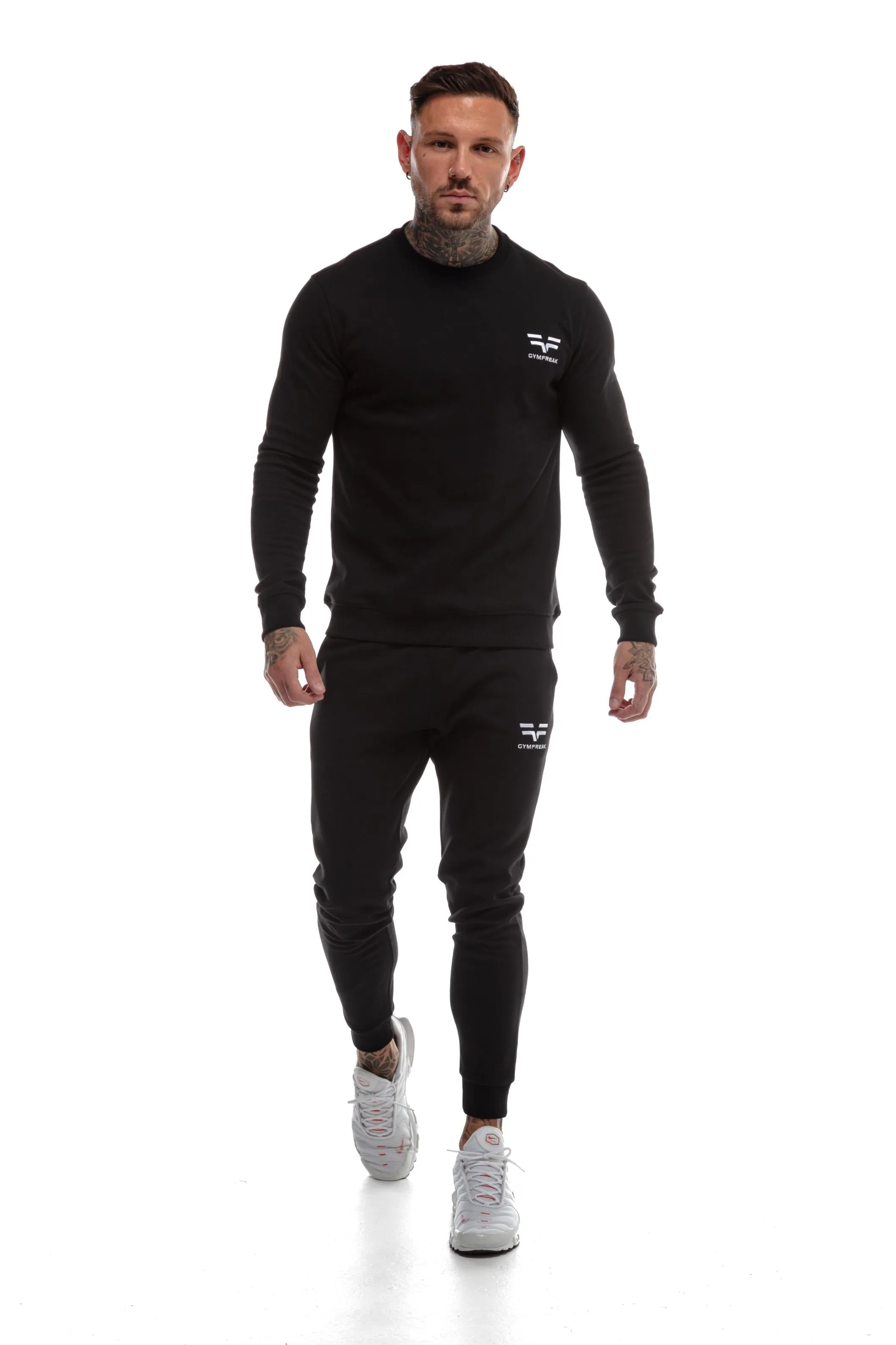 GymFreak Mens Power Joggers - Black